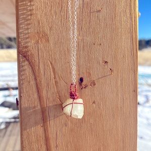 Genuine Colorado Green Aquamarine Copper Wire Wrapped Crystal Handcrafted